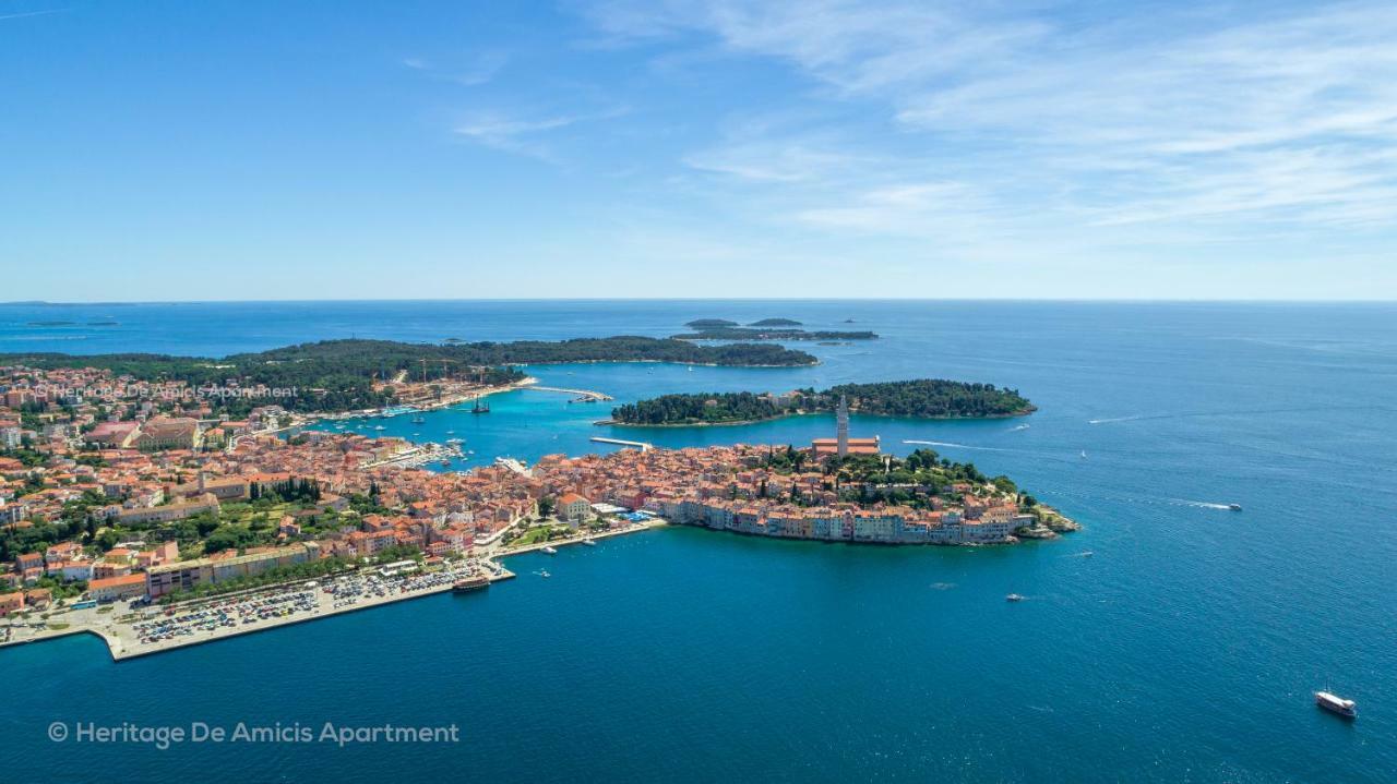 Heritage De Amicis Apartment Rovinj Exterior foto